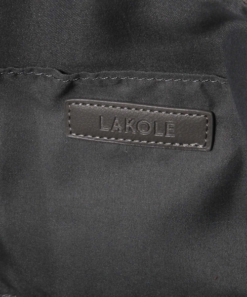 LAKOLE(ラコレ)の「ダブルZIPミドルショルダーバッグ / 669774(ショルダーバッグ・メンズ・ブラック/グレー・FREE)」の15枚目の写真