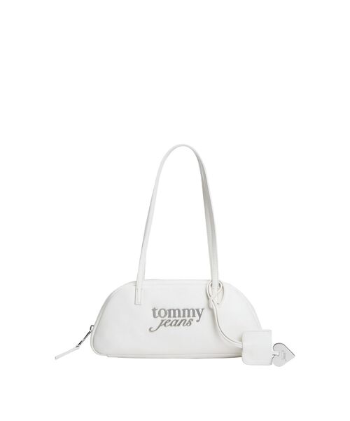 tommy jeans(トミー ジーンズ)の「メタルロゴショルダーバッグ(ショルダーバッグ・レディース・ホワイト/ブラック/レッド・FREE)」の2枚目の写真