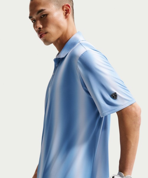 NIKE（ナイキ）の「ナイキ パー メンズ Dri-FIT ゴルフポロ / Nike Par Men's Dri-FIT Golf Polo II4171-085 Football Grey（ポロシャツ・メンズ・グレー・L/2XL/XS/M/XL/S）」の4枚目の写真