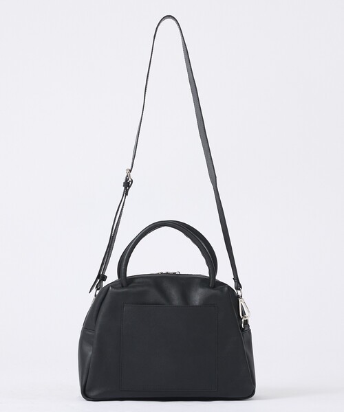 YArKA(ヤーカ)の「【YArKA/ヤーカ】real leather sharp & soft mix nuance bag Mサイズ/ニュアンスボストンバッグ(ボストンバッグ・メンズ・ブラック・フリー)」の10枚目の写真