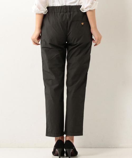 coen（コーエン）の「ダンプタックチノテーパードクロップドパンツ（チノパンツ・レディース・ブラック/ベージュ/ナチュラル/オリーブ・SMALL/LARGE/MEDIUM）」の20枚目の写真