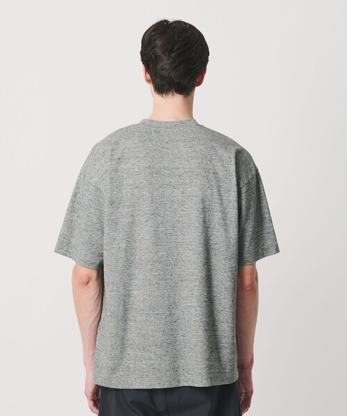 BEAUTY&YOUTH UNITED ARROWS（ビューティーアンドユースユナイテッドアローズ）の「リネン テクスチャード クルーネック Tシャツ（Tシャツ/カットソー・メンズ・ブラック/ダークグレー/ベージュ・L/XL/S/M）」の11枚目の写真