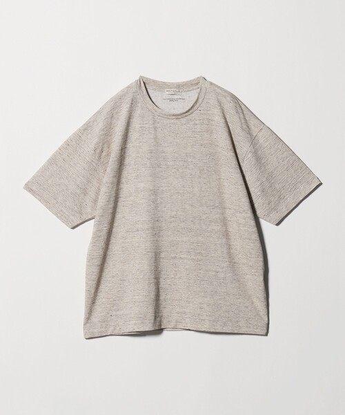 BEAUTY&YOUTH UNITED ARROWS（ビューティーアンドユースユナイテッドアローズ）の「リネン テクスチャード クルーネック Tシャツ（Tシャツ/カットソー・メンズ・ブラック/ダークグレー/ベージュ・L/XL/S/M）」の20枚目の写真