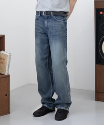 BRANDED（ブランデッド）の「51015 KURABO ROCKSTAR JEANS [WIDE STRAIGHT]（デニムパンツ）」