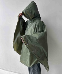AS KNOW AS plus（アズノゥアズプラス）の「リュック対応 撥水 レインポンチョ  【UNISEX ITEM】（レインコート/ポンチョ）」