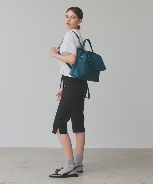 antic rag（アンティックラグ）の「Gerrard Ruck ジェラール リュック（バックパック/リュック・レディース・ブラック/ブルーグリーン/シルバー/チャコールグレー・FREE）」の19枚目の写真