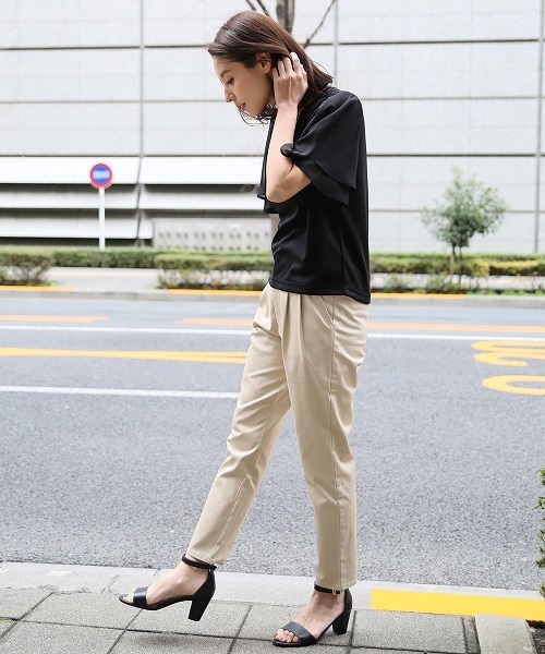 LEPSIM（レプシィム）の「アンクルベルトヒールサンダル　712287（サンダル・レディース・ブラック/キャメル/レッド/アイボリー・MEDIUM/SMALL/LARGE）」の13枚目の写真