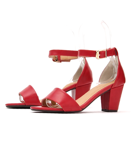 LEPSIM（レプシィム）の「アンクルベルトヒールサンダル　712287（サンダル・レディース・ブラック/キャメル/レッド/アイボリー・MEDIUM/SMALL/LARGE）」の18枚目の写真