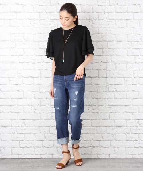 LEPSIM（レプシィム）の「アンクルベルトヒールサンダル　712287（サンダル・レディース・ブラック/キャメル/レッド/アイボリー・MEDIUM/SMALL/LARGE）」の6枚目の写真