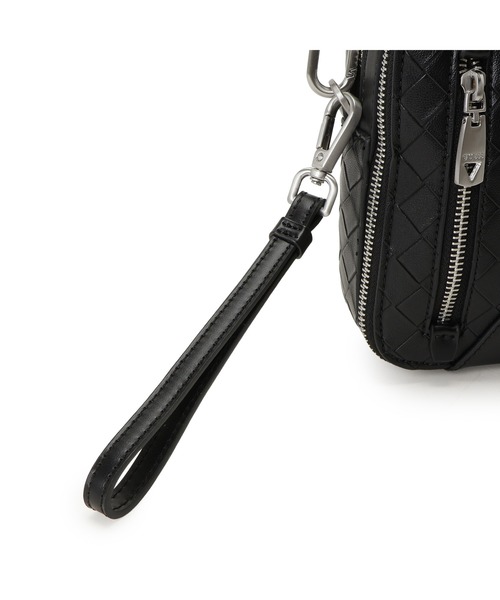 Guess(ゲス)の「TORINO Double Zip Camera Bag ショルダーバッグ カメラバッグ(ショルダーバッグ・メンズ・ブラック・ONE SIZE)」の9枚目の写真