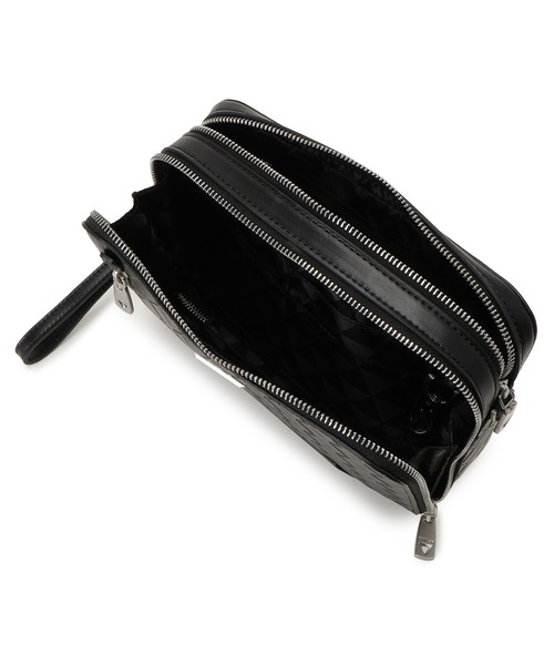 Guess(ゲス)の「TORINO Double Zip Camera Bag ショルダーバッグ カメラバッグ(ショルダーバッグ・メンズ・ブラック・ONE SIZE)」の11枚目の写真