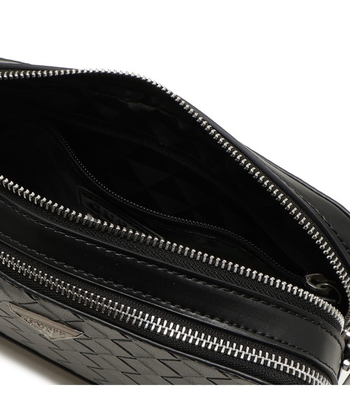 Guess(ゲス)の「TORINO Double Zip Camera Bag ショルダーバッグ カメラバッグ(ショルダーバッグ・メンズ・ブラック・ONE SIZE)」の12枚目の写真