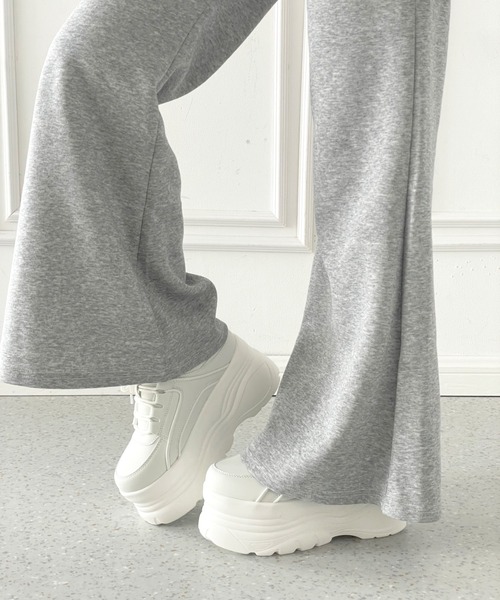 Shoes in Closet(シューズインクローゼット)の「+9.0㎝ 厚底 ボリュームソール スニーカー 2497(スニーカー・レディース・ブラック/ホワイト・M/L/LL/S)」の8枚目の写真