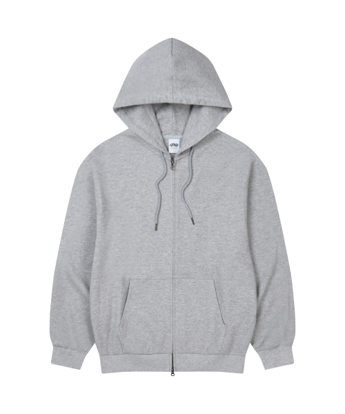 FERNOV(ペルノブ)の「エッセンシャルツーウェイフードジップアップ 3カラー(パーカー・レディース・霜降りグレー/ブラック/グレー・1/2/3/4)」の10枚目の写真