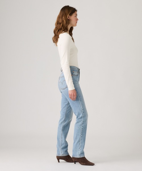 Levi's(リーバイス)の「Levi's/リーバイス 501(R) ORIGINAL ジーンズ FOR WOMEN ミディアムインディゴ(デニムパンツ・レディース・インディゴブルー・24inch/23inch/28inch/27inch/26inch/25inch)」の3枚目の写真