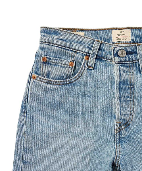 Levi's(リーバイス)の「Levi's/リーバイス 501(R) ORIGINAL ジーンズ FOR WOMEN ミディアムインディゴ(デニムパンツ・レディース・インディゴブルー・24inch/23inch/28inch/27inch/26inch/25inch)」の8枚目の写真