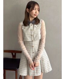 レイヤードライクバリエミニワンピース