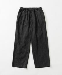CRINKLE WIDE EASY PANTS
