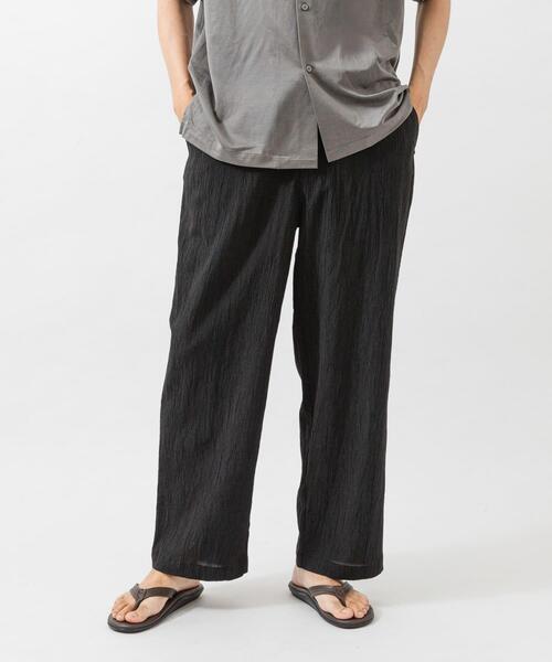 URBAN RESEARCH(アーバンリサーチ)の「CRINKLE WIDE EASY PANTS(その他パンツ・メンズ・モカ/ブラック・MEDIUM/LARGE)」の13枚目の写真