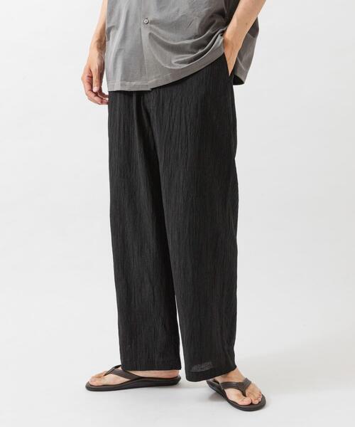 URBAN RESEARCH(アーバンリサーチ)の「CRINKLE WIDE EASY PANTS(その他パンツ・メンズ・モカ/ブラック・MEDIUM/LARGE)」の14枚目の写真