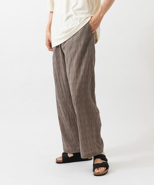 URBAN RESEARCH(アーバンリサーチ)の「CRINKLE WIDE EASY PANTS(その他パンツ・メンズ・モカ/ブラック・MEDIUM/LARGE)」の20枚目の写真