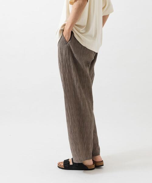 URBAN RESEARCH(アーバンリサーチ)の「CRINKLE WIDE EASY PANTS(その他パンツ・メンズ・モカ/ブラック・MEDIUM/LARGE)」の21枚目の写真