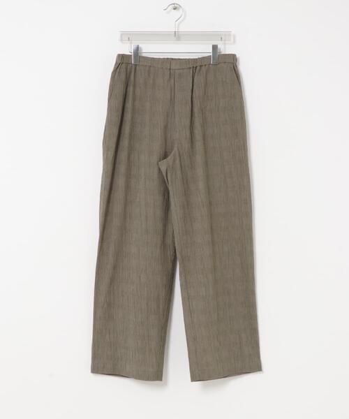 URBAN RESEARCH(アーバンリサーチ)の「CRINKLE WIDE EASY PANTS(その他パンツ・メンズ・モカ/ブラック・MEDIUM/LARGE)」の6枚目の写真