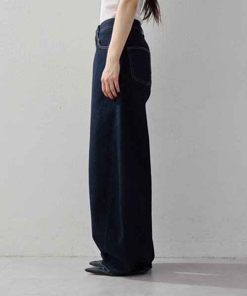 UNFORM（アンフォーム）の「【2026AW Debut】【UNFORM】コクーンデニムパンツ（デニムパンツ・レディース・インディゴブルー・MEDIUM/SMALL）」の18枚目の写真