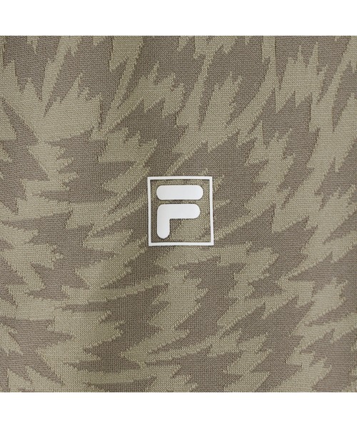 FILA（フィラ）の「ELEY KISHIMOTO×FILA TRACK TOP / イーリーキシモト×フィラ　トラックトップ（その他トップス・レディース・ダークカーキ/ブラック・S/M/L/XL）」の6枚目の写真