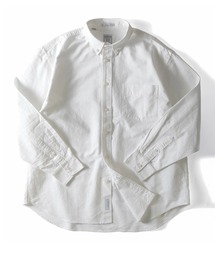 HOUSTON ヒューストン OXFORD B/D SHIRT（RELAX FIT）オックスフォード ボタンダウンシャツ 長袖 リラックスフィット