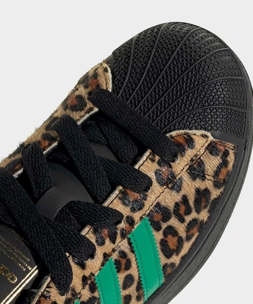 adidas(アディダス)の「スーパースター II シューズ / SUPERSTAR II / アディダスオリジナルス adidas Originals(スニーカー・レディース・ブラック×グリーン・22.0cm/22.5cm/23.0cm/23.5cm/24.0cm/24.5cm/25.0cm/25.5cm/26.0cm/26.5cm/27.0cm/27.5cm/28.0cm)」の8枚目の写真