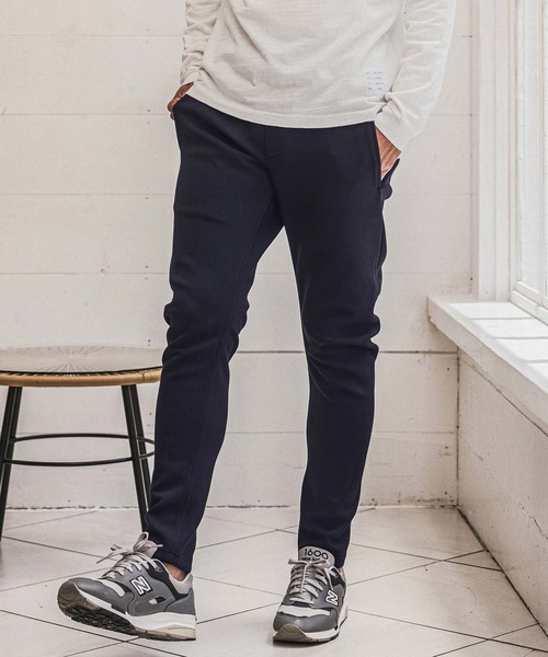 wjk reluxe(ダブルジェーケーリラックス)の「mp15282- Double Knit Banana Pants バナナパンツ(WR26W-21)(その他パンツ・メンズ・トップグレー/ブラック/ネイビー・L/M/S)」の3枚目の写真