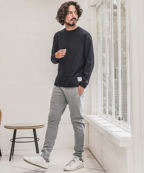 wjk reluxe(ダブルジェーケーリラックス)の「mp15282- Double Knit Banana Pants バナナパンツ(WR26W-21)(その他パンツ・メンズ・トップグレー/ブラック/ネイビー・L/M/S)」の7枚目の写真