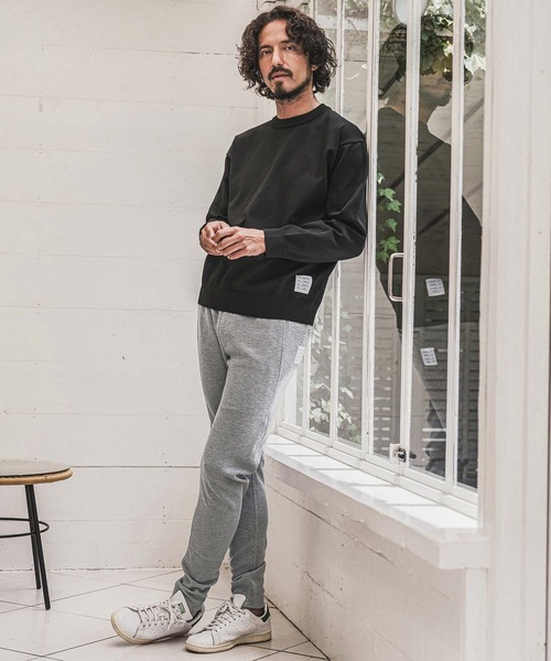 wjk reluxe(ダブルジェーケーリラックス)の「mp15282- Double Knit Banana Pants バナナパンツ(WR26W-21)(その他パンツ・メンズ・トップグレー/ブラック/ネイビー・L/M/S)」の9枚目の写真