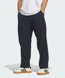 ストレッチ ツイル ルーズフィット テーパードレッグ 10分丈 オープンヘム パンツ / アディダス adidas