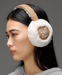 X-girl（エックスガール）の「BUTTERFLY LOGO EARMUFFS（イヤーマフ）」