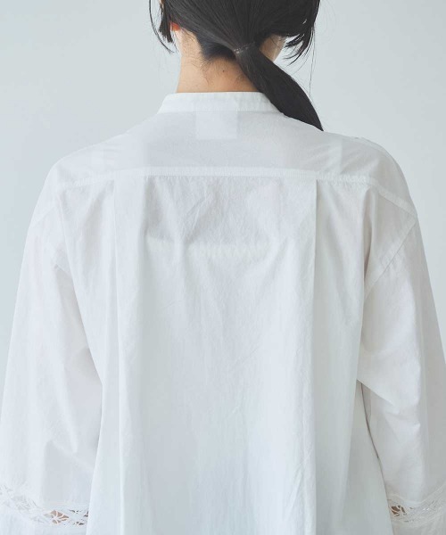 yuni(ユニ )の「Cotton バテンレース shirt one-piece(ワンピース・レディース・ホワイト・FREE)」の13枚目の写真