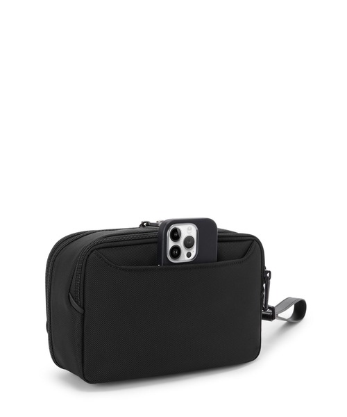 TUMI（トゥミ）の「TUMI ALPHA（アルファ） クラッチ（クラッチバッグ・メンズ・ブラック・FREE）」の4枚目の写真