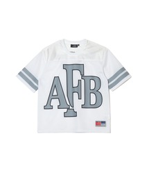 BIG LOGO MESH FOOTBALL TEE