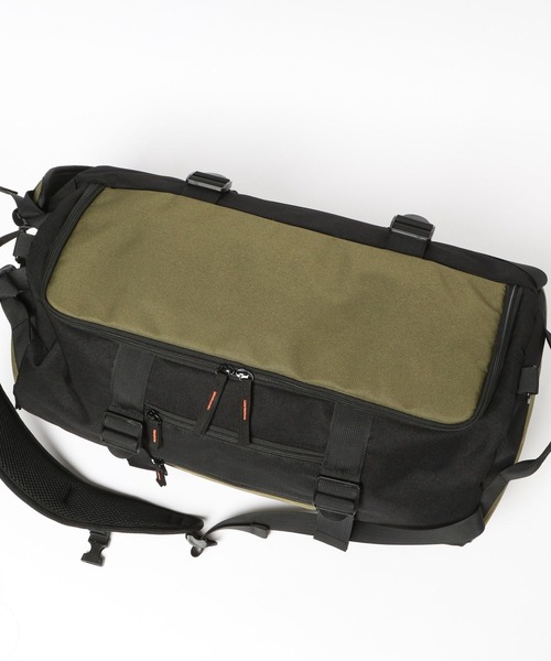 GLOBAL WORK(グローバルワーク)の「3WAY撥水ボストン40L/1063394(ボストンバッグ・キッズ・ブラック×グリーン/ブラック・ONE SIZE)」の13枚目の写真
