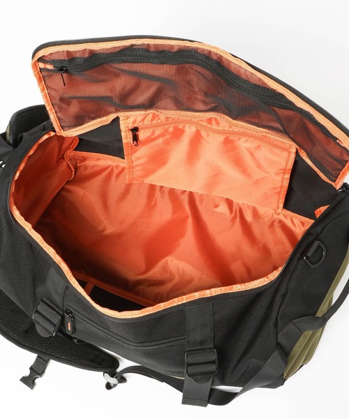 GLOBAL WORK(グローバルワーク)の「3WAY撥水ボストン40L/1063394(ボストンバッグ・キッズ・ブラック×グリーン/ブラック・ONE SIZE)」の14枚目の写真
