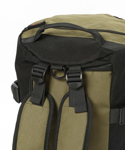 GLOBAL WORK(グローバルワーク)の「3WAY撥水ボストン40L/1063394(ボストンバッグ・キッズ・ブラック×グリーン/ブラック・ONE SIZE)」の9枚目の写真