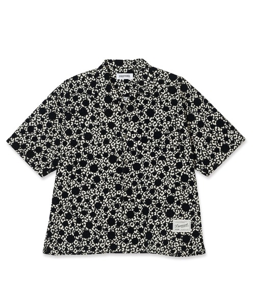 DISCOVERED(ディスカバード)の「LEOPARD S/S SHIRT(シャツ/ブラウス・メンズ・ネイビー/ベージュ/ブラック・1/3)」の1枚目の写真