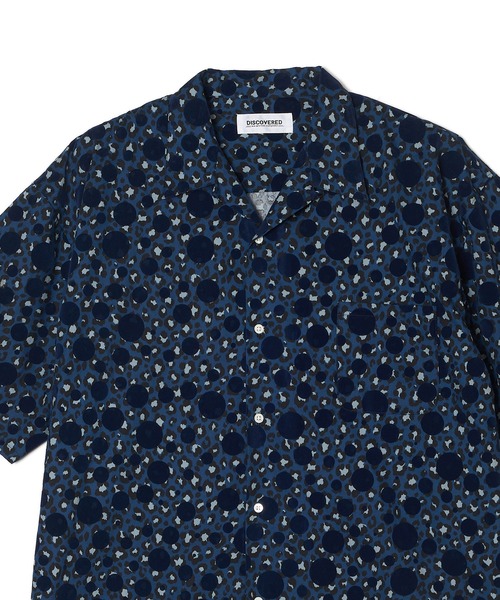 DISCOVERED(ディスカバード)の「LEOPARD S/S SHIRT(シャツ/ブラウス・メンズ・ネイビー/ベージュ/ブラック・1/3)」の6枚目の写真
