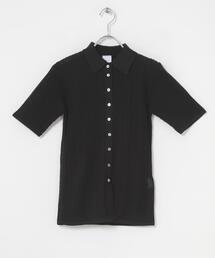 ELENDEEK SHEER PLEATS KNIT TOP
