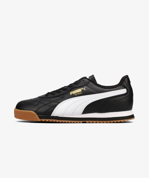 PUMA(プーマ)の「PUMA/プーマ ローマ ANNIVERSARIO スニーカー ガムソール メンズ 夏物 夏服(スニーカー・メンズ・ブラック・27.5)」の3枚目の写真