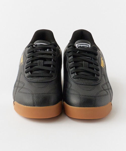 PUMA(プーマ)の「PUMA/プーマ ローマ ANNIVERSARIO スニーカー ガムソール メンズ 夏物 夏服(スニーカー・メンズ・ブラック・27.5)」の2枚目の写真