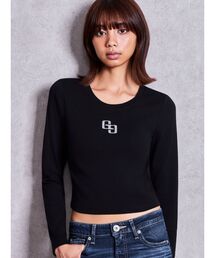 GLITTER GG long sleeveトップス/ロンT
