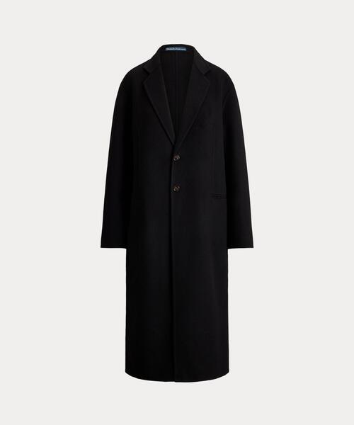 POLO RALPH LAUREN（ポロ ラルフ ローレン）の「ダブルフェイスド ロング ウール コート（チェスターコート・レディース・ブラック系1・XS/M/S）」の8枚目の写真