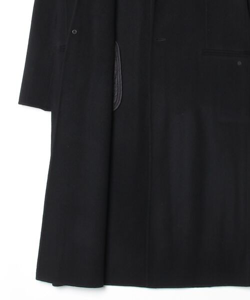 POLO RALPH LAUREN（ポロ ラルフ ローレン）の「ダブルフェイスド ロング ウール コート（チェスターコート・レディース・ブラック系1・XS/M/S）」の2枚目の写真